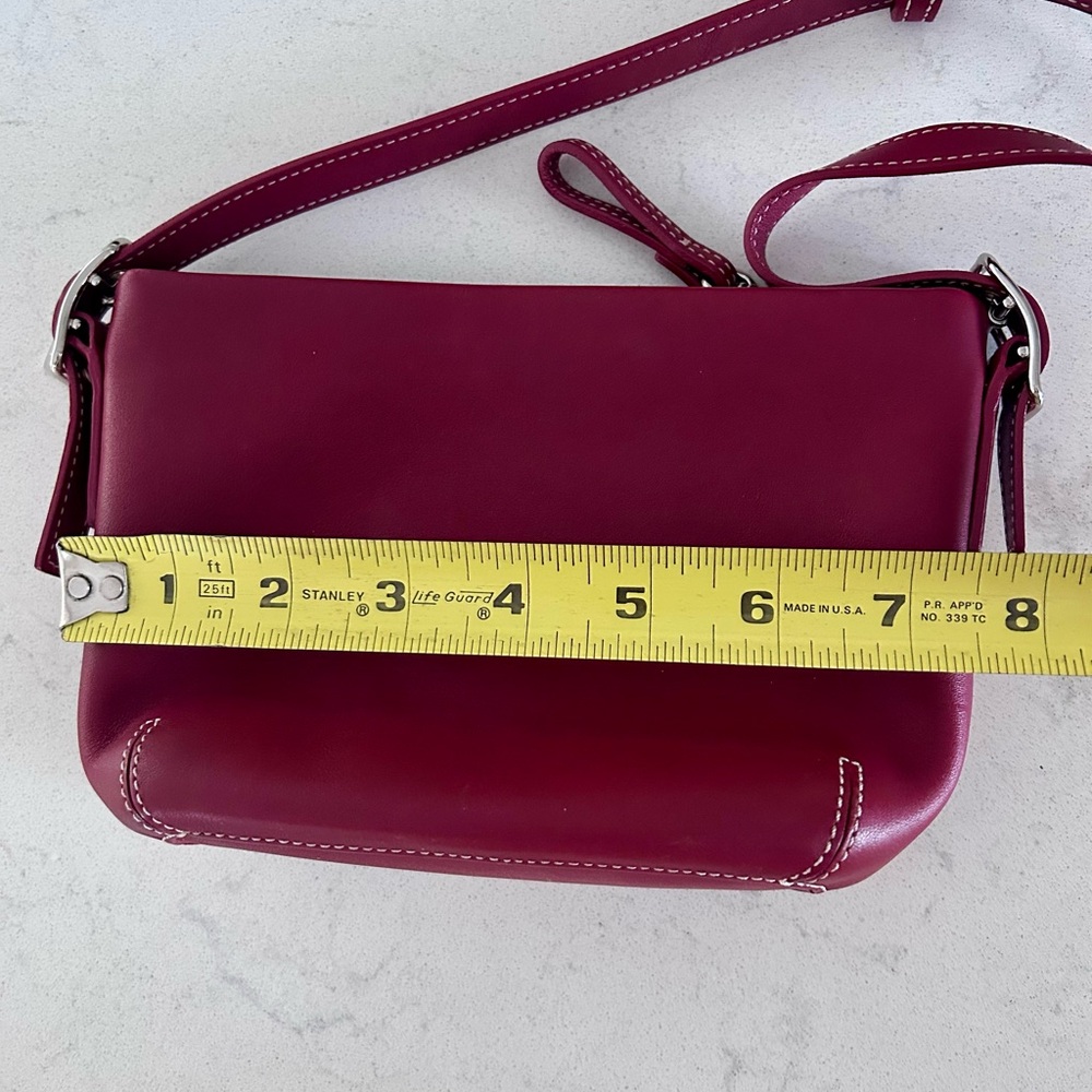 Coach Red Leather Mini Bag - Picture 8 of 11